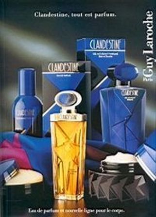 Guy Laroche (Ги Ларош) Clandestine духи парфюм туалетная вода винтажная парфюмерия +купить