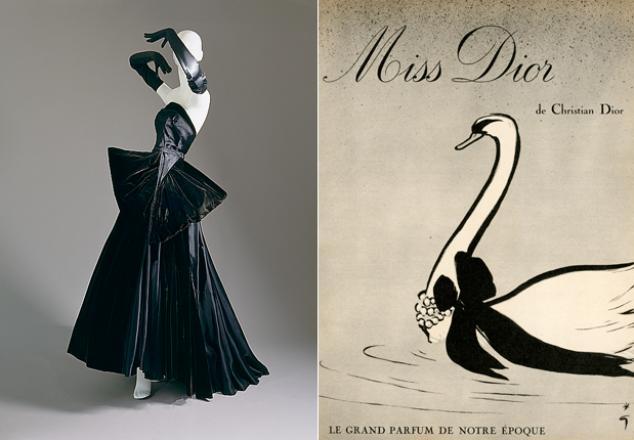 Miss Dior Christian Dior 1956, Rene Gruau величайший иллюстратор французской моды, гений лаконизма