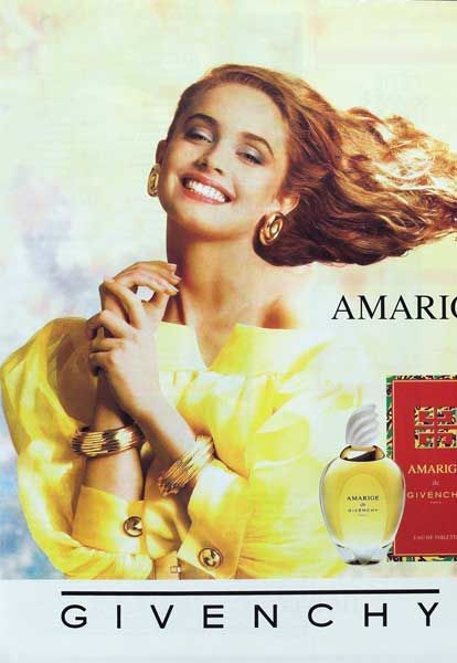 Givenchy Amarige духи купить туалетная вода парфюм винтажный рекламный постер Амариж Живанши духи 