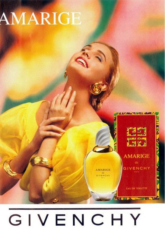 Givenchy Amarige духи купить туалетная вода парфюм винтажный рекламный постер Амариж Живанши духи 